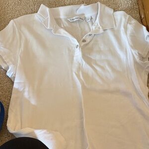 Calvin Klein Crisp White Polo